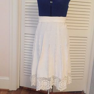 ASOS crochet midi skirt